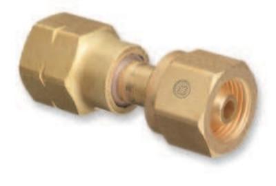 Western Enterprises Brass Cylinder Adaptors, From CGA-346 Air To CGA-590 Industrial Air, 843