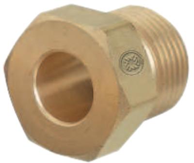 Western Enterprises Regulator Inlet Nut, Argon, Helium, Nitrogen, Brass, CGA-580, 92