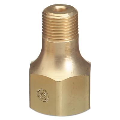 Western Enterprises Male NPT Outlet Adaptor for Manifold Pipelines, Acetylene/Butane/Propane, 1/4 in, B-40