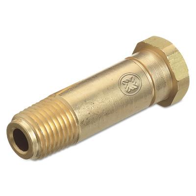 Western Enterprises Regulator Inlet Nipples, CO2, 2 1/2", Brass, CGA-320, CO-7