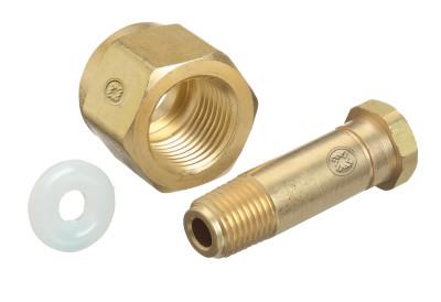 Western Enterprises Regulator Inlet Washers, CO2;Non-Corrosive Gas, Nylon, CGA-320, CGA-330, Snap-in, CO-6N