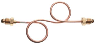 Western Enterprises Manifold Rigid Pigtails, CGA-346, 3000 PSIG, Copper, 5/16 in, P-1340