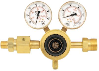 Western Enterprises RM Single Stage Manifold Regulators, CO2, 1 - 11 1/2 in NPS RH(M), 3,000 psi, RM-4-4
