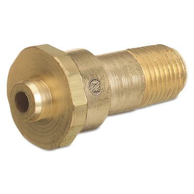 Western Enterprises Regulator Inlet Nipples, Refrigerant Gas, 1/4"(NPT), 2 1/4", S Steel, CGA-660, SS-603A
