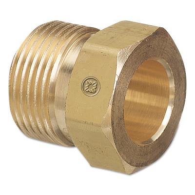 Western Enterprises Regulator Nuts, 7,500 psig, Brass, 1.12 in - 14 NGO, 702-2