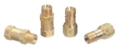 Western Enterprises Check Valve Outlets, Industrial Air, Male, LH, 1/2 in NPT, 200 psig, WMS-1-61