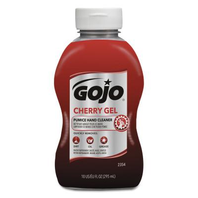 Gojo® Cherry Gel Pumice Hand Cleaners, Cherry, Squeeze Bottle, 10 oz, 2354-08