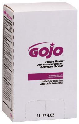 Gojo® RICH PINK Antibacterial Lotion Soaps, Citrus, Bag-in-Box, 2,000 mL, 7220-04