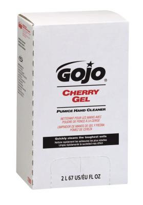 Gojo® Cherry Gel Pumice Hand Cleaners, Cherry, Bag-in-Box, 2,000 mL, 7290-04