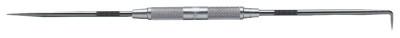 General Tools Two Point Scribers, 8 1/2 in, Threaded Steel, Straight Point; Short Bent Point, 380B