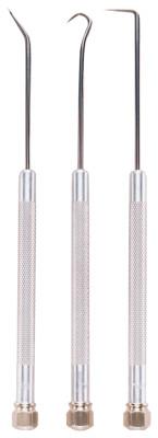 General Tools 3-Piece Probe Sets, Knurled Handle, Heat-Treated High-Carbon Steel Tip, 862