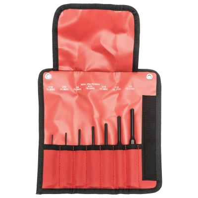 Apex Tool Group Drift Punch Sets, Inch, 7 Pc. Chisel, Alloy Steel, 70-562G