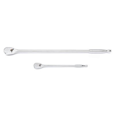 Apex Tool Group 120XP Extra Long Handle Teardrop Ratchet Sets, 1/4 in; 3/8 in Dr, 18 in; 9 in L, 81271