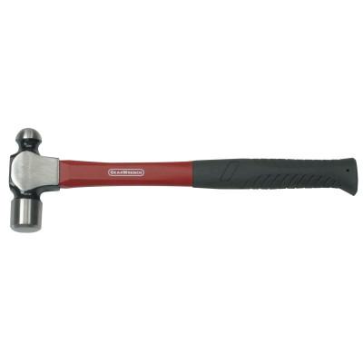 Apex Tool Group Ball Pein Hammers, Fiberglass Handle, 16 in, Alloy Steel 32 oz Head, 82253