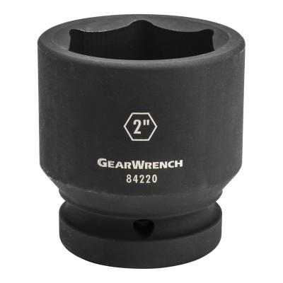 Apex Tool Group 1 in Drive 6 Point Standard Impact Sockets, 13/16 in, 84201