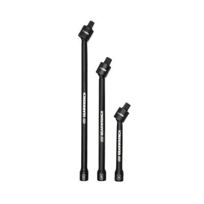 Apex Tool Group X-Core Impact Extension Sets, Black Oxide, Alloy Steel, 3/8 in, 84453