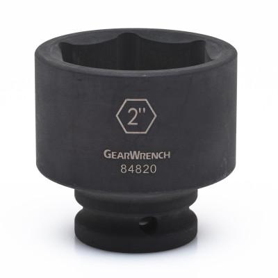 Apex Tool Group Surface Drive 6 Point Standard Impact SAE Sockets, 3/4 in Dr, 1 5/8 in Opening, 84814