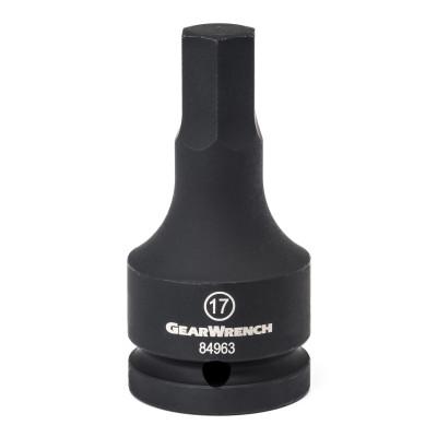 Apex Tool Group Hex Bit Impact Metric Sockets, 3/4 in Dr, 14 mm Opening, 84962