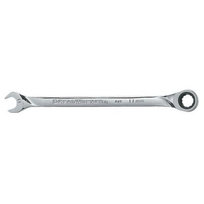 Apex Tool Group XL Ratcheting Combination Wrenches, 11 mm Opening, 7 7/10 in, 85011