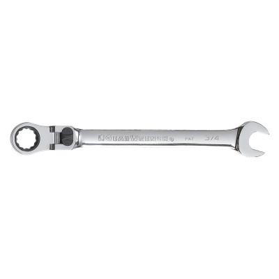 Apex Tool Group 12 Point XL Locking Flex Head Ratcheting Combination Wrenches, 3/4 in, 85724D