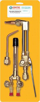 Gentec Medium Duty Outfits, 3/4 in (closed), Forged Brass Bar Stock, Cutting; Welding, 142TC-11SP