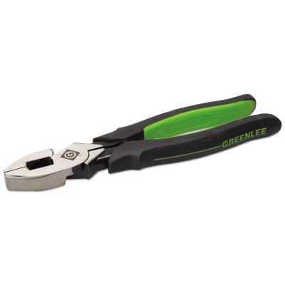 Greenlee® High-Leverage Side Cutting Pliers, 8 in Length, Molded Grips Handle, 0151-08M