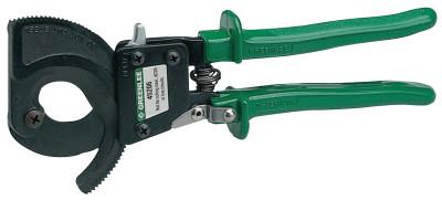 Greenlee® Performance Ratchet Cable Cutters, 10 in, Shear Cut, 45206