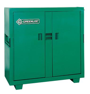 Greenlee® Double Door Utility Cabinet w/Lock Protectors, 60W x 24D x 56H, 2 Door/3 Shelves, 5660L