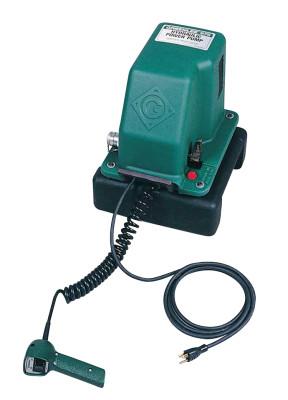 Greenlee® Electric Hydraulic Pumps, 1/2 hp, 10,000 psi Max Op. Press., 975