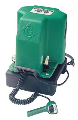 Greenlee® Electric Hydraulic Pumps, 1.5 hp, 10,000 psi Max Op. Press., 980