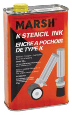 C.H. Hanson® 1QT BLACK METAL STENCIL INK, 12164