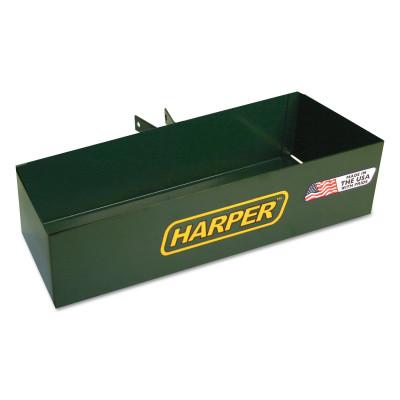 Harper Trucks Tool Boxes, Bolt On, Steel, 14 /14 in L x 5 in W x 3 in D, Green, SO-2
