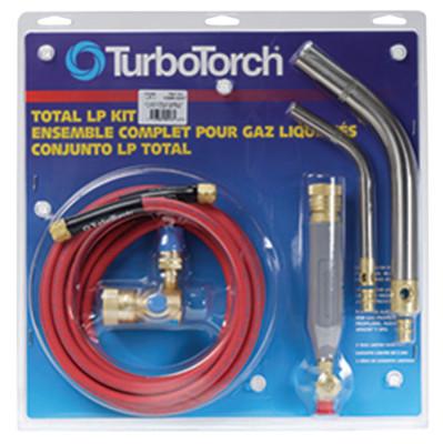 Esab Welding Torch Kit Swirls, RL-P Regulator; CGA-510; H-4 Rear Valve Handle; H-12 Hose; T-6 Tip, MAPP; Propane, 0386-0247