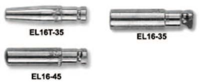 Esab Welding Eliminator Style Contact Tip, 1/16 in Wire, 0.073 in Tip, Tapered, 1160-1606