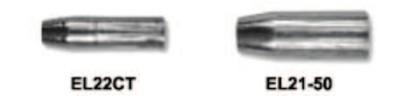 Esab Welding Eliminator Style Nozzles, Tip Flush, 5/8 in, 1260-1618