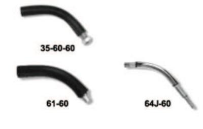 Esab Welding Conductor Tubes, Fluxcored MIG Guns 350/450, 45°, 1641-1126