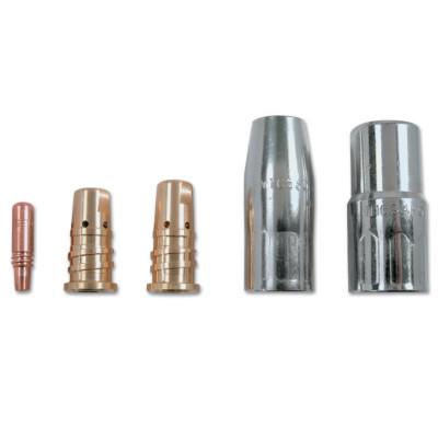 Bernard Mig Nozzles, Tapered, 3/8 in Bore, Brass, 4295
