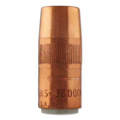 Bernard Nozzle Assemblies, Flush, 5/8 in Bore, For Q-Gun, Copper, NS-5800C