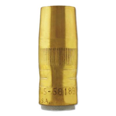 Bernard Centerfire Nozzles, 1/8 in Tip Recess, 5/8 in Bore, For Q-Gun, Brass, Small, NS-5818B
