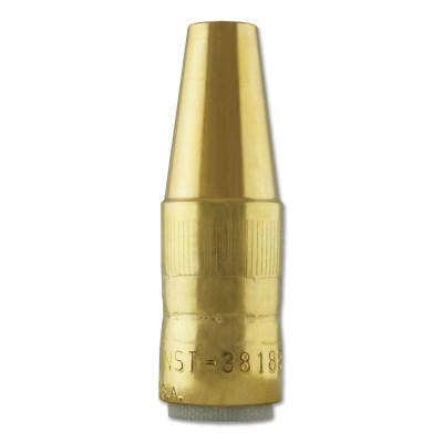 Bernard Centerfire Nozzles, 1/8 in Tip Recess, 3/8 in Bore, For Q-Gun, Brass, NST-3818B