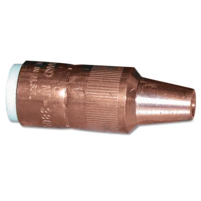 Bernard Centerfire Nozzles, Tapered, MiniFlush, 3/8 in, For Large Centerfire Diffuser, NT-3800C