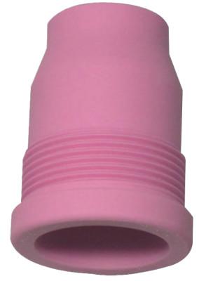 WeldCraft® Alumina Gas Lens Nozzles,5/8", SZ 10,Extra Long, For Torch 9; 17; 18; 20; 26; 27, 53N88XL