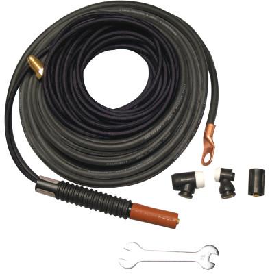 WeldCraftÂ® WP-150 Air-Cooled Flexible Tig Torch Kit, Flex Head, 2 in, One-Piece 25 ft Cable, WP-150-25-R