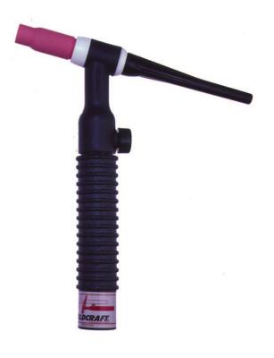 WeldCraftÂ® WP-26 Air Cooled Tig Torch Kit, Angled Head, 1 1/4 Handle, One-Piece 25 ft Cable, WP-26-25-R