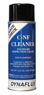 Dynaflux Visible Dye Penetrant Systems, Cleaner, Aerosol Can, 16 oz, CNF315-16