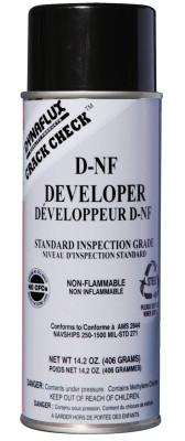 Dynaflux Visible Dye Penetrant Systems, Developer, Nuclear, Aerosol Can, 16 oz, DNF315-16
