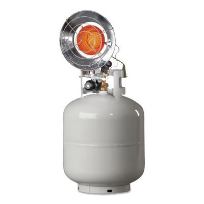 HeatStar Portable Propane Radiant Heaters, 14,000 Btu/h, 1.5 h, MH15T