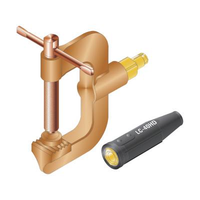 Lenco MIG-300/MIG-600 Ground Clamps, 600A, 3/0 - 4/0, With Detachable Cable Connection, 02081