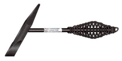 Lenco Chipping Hammer, 10 in, 16 oz Head, Chisel and Pick, Steel Handle, 09140