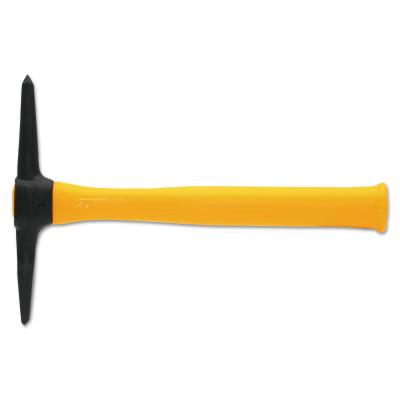 Lenco Chipping Hammer, 12 in, 16 oz Head, Cross Chisel and Pick, Plastic Handle, 09210